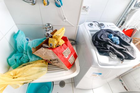 Apartamento à venda com 59m², 2 quartos e 1 vagaDetalhe da area de serviço