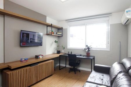 Sala de apartamento para alugar com 1 quarto, 44m² em Centro Histórico, Porto Alegre