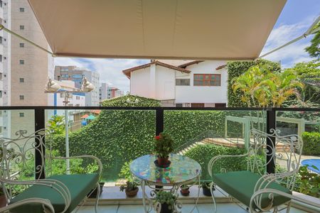 Varanda da Sala 1 de apartamento para alugar com 3 quartos, 300m² em Anchieta, Belo Horizonte