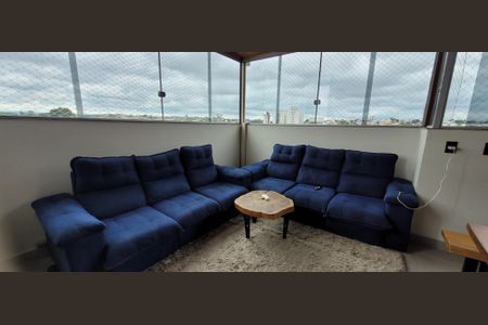 Apartamento à venda com 119m², 3 quartos e 1 vagasala da cobertura 