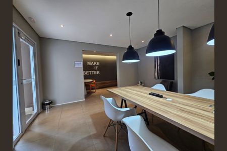 Studio para alugar com 28m², 1 quarto e sem vagaCoworking