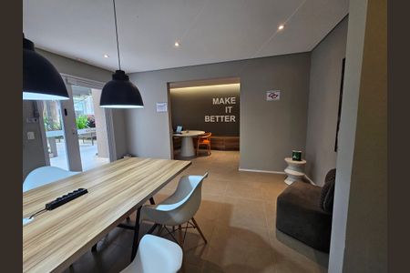 Studio para alugar com 28m², 1 quarto e sem vagaCoworking