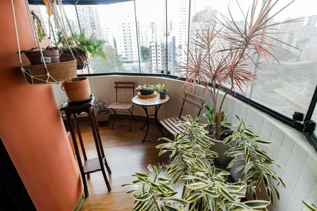 Varanda da Sala de apartamento à venda com 3 quartos, 133m² em Morumbi, São Paulo