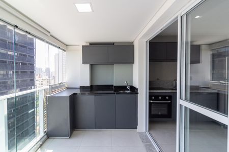 Apartamento para alugar com 37m², 1 quarto e 1 vaga Apartamento para alugar com 37m², 1 quarto e 1 vagaVaranda integrada com Área de Serviço