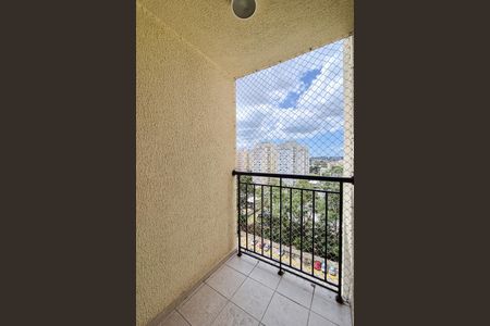 Varanda da Sala de apartamento para alugar com 2 quartos, 48m² em Planalto, São Bernardo do Campo