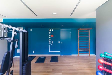 Apartamento para alugar com 39m², 2 quartos e 1 vaga Apartamento para alugar com 39m², 2 quartos e 1 vagaÁrea comum - Academia