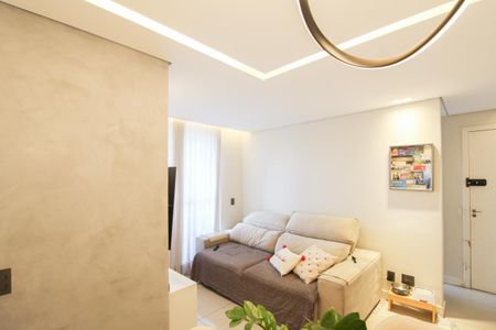 Sala de apartamento à venda com 2 quartos, 60m² em Castelo, Belo Horizonte