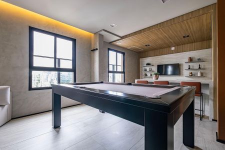 Apartamento para alugar com 28m², 1 quarto e sem vagaÁrea Comum - Salão de Jogos