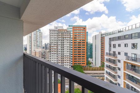 Varanda de apartamento para alugar com 1 quarto, 28m² em Pinheiros, São Paulo