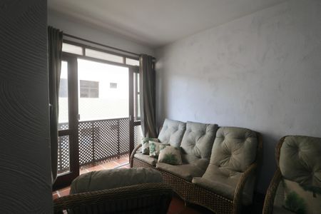 Sala de apartamento para alugar com 2 quartos, 80m² em Jardim A. Maria, Guarujá