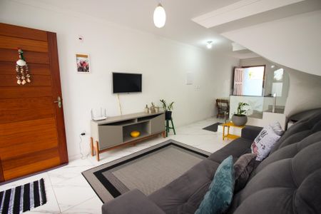 Sala de casa à venda com 2 quartos, 93m² em Guarujá, Porto Alegre