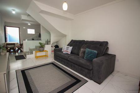 Sala de casa à venda com 2 quartos, 93m² em Guarujá, Porto Alegre