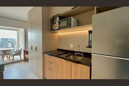 Studio para alugar com 26m², 1 quarto e sem vaga Studio para alugar com 26m², 1 quarto e sem vagaCozinha