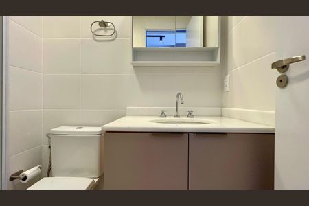 Studio para alugar com 26m², 1 quarto e sem vaga Studio para alugar com 26m², 1 quarto e sem vagaBanheiro