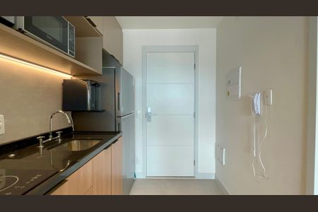 Studio para alugar com 26m², 1 quarto e sem vaga Studio para alugar com 26m², 1 quarto e sem vagaCozinha