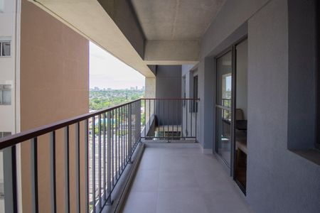Varanda de apartamento para alugar com 2 quartos, 40m² em Santo Amaro, São Paulo