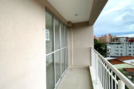 Varanda da Sala de apartamento à venda com 3 quartos, 111m² em São Luiz, Belo Horizonte