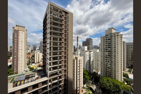 Vista  de kitnet/studio à venda com 0 quarto, 32m² em Jardim das Acacias, São Paulo