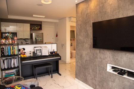 Sala de apartamento à venda com 1 quarto, 49m² em Santo Amaro, São Paulo