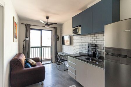 Sala de apartamento à venda com 1 quarto, 25m² em Centro Histórico de São Paulo, São Paulo