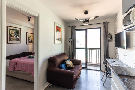 Sala de apartamento à venda com 1 quarto, 25m² em Centro Histórico de São Paulo, São Paulo