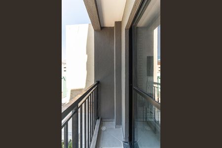 Varanda da Sala de apartamento à venda com 1 quarto, 25m² em Centro Histórico de São Paulo, São Paulo