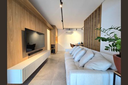 Sala de apartamento à venda com 2 quartos, 81m² em Moema, São Paulo