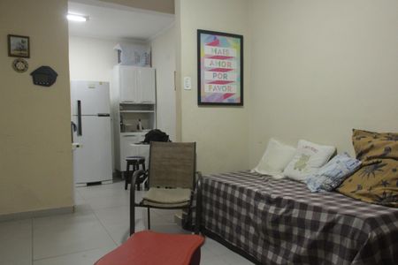 Sala de apartamento para alugar com 3 quartos, 116m² em José Menino, Santos