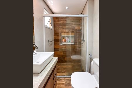 Apartamento à venda com 82m², 3 quartos e 2 vagasBanheiro da Suíte 1