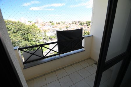 Sala - Sacada de apartamento à venda com 3 quartos, 76m² em Vila Guararapes, Campinas