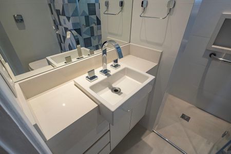 Apartamento para alugar com 102m², 3 quartos e 1 vagaBanheiro Social