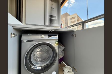 Studio para alugar com 27m², 1 quarto e sem vaga Studio para alugar com 27m², 1 quarto e sem vagaÁrea de Serviço