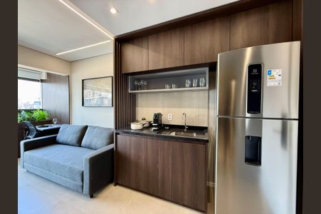 Studio para alugar com 27m², 1 quarto e sem vaga Studio para alugar com 27m², 1 quarto e sem vagaCozinha