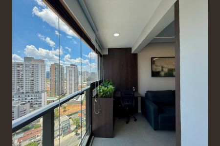 Studio para alugar com 27m², 1 quarto e sem vaga Studio para alugar com 27m², 1 quarto e sem vagaSacada Integrada