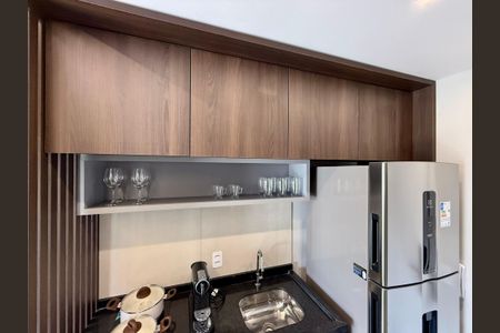 Studio para alugar com 27m², 1 quarto e sem vaga Studio para alugar com 27m², 1 quarto e sem vagaCozinha