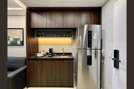 Studio para alugar com 27m², 1 quarto e sem vaga Studio para alugar com 27m², 1 quarto e sem vagaCozinha