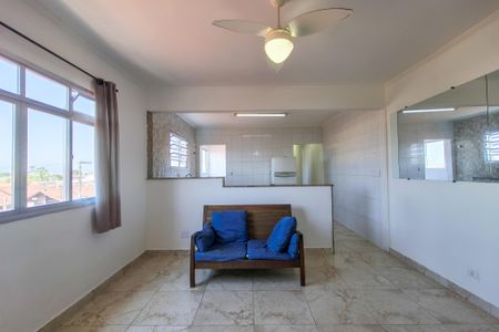 Sala de apartamento para alugar com 2 quartos, 85m² em Vila Caiçara, Praia Grande