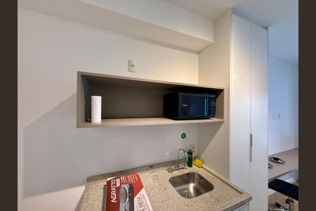 Studio para alugar com 26m², 0 quarto e sem vaga Studio para alugar com 26m², 0 quarto e sem vagaCozinha