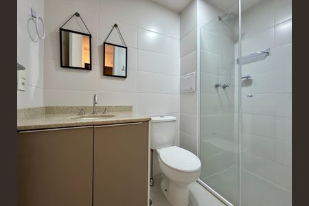 Studio para alugar com 26m², 0 quarto e sem vaga Studio para alugar com 26m², 0 quarto e sem vagaBanheiro