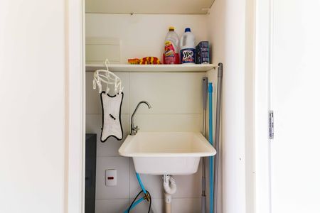 Apartamento para alugar com 26m², 1 quarto e sem vaga Apartamento para alugar com 26m², 1 quarto e sem vagaCozinha e Área de Serviço