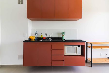 Apartamento para alugar com 26m², 1 quarto e sem vaga Apartamento para alugar com 26m², 1 quarto e sem vagaCozinha e Área de Serviço