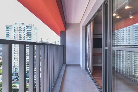 Studio para alugar com 23m², 1 quarto e sem vagaVaranda