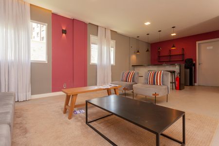 Apartamento para alugar com 35m², 2 quartos e sem vagaÁrea comum - Salão de festas