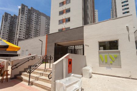 Apartamento para alugar com 35m², 2 quartos e sem vagaFachada e portaria