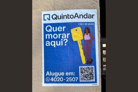 Studio para alugar com 38m², 1 quarto e sem vagaPlaca Quinto Andar