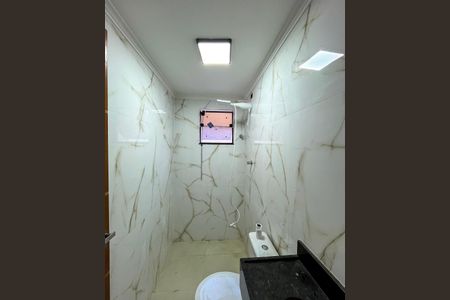 Banheiro de kitnet/studio para alugar com 1 quarto, 38m² em Cursino, São Paulo