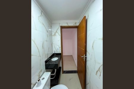 Banheiro de kitnet/studio para alugar com 1 quarto, 38m² em Cursino, São Paulo