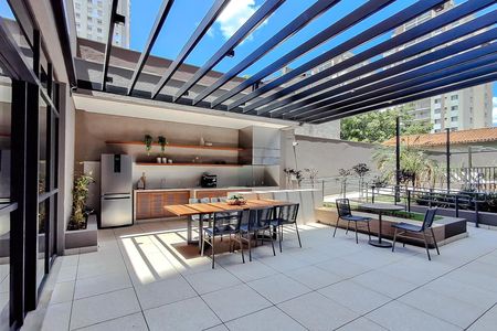 Studio à venda com 35m², 1 quarto e sem vaga Studio à venda com 35m², 1 quarto e sem vagaÁrea comum - Churrasqueira