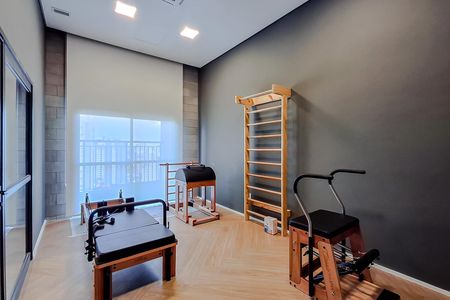 Studio à venda com 35m², 1 quarto e sem vaga Studio à venda com 35m², 1 quarto e sem vagaÁrea comum - Academia