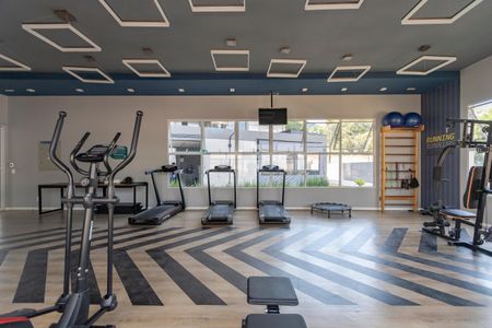 Apartamento para alugar com 37m², 2 quartos e sem vaga Apartamento para alugar com 37m², 2 quartos e sem vagaAcademia